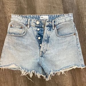 Zara jean shorts